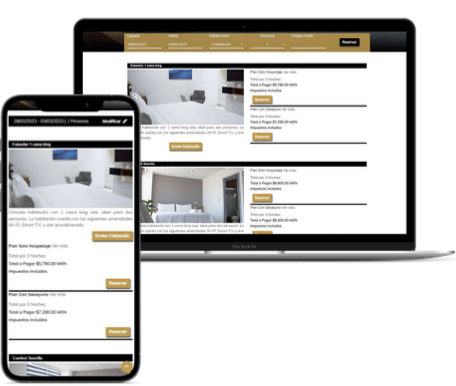 Imagen de interfaz amigable navegación intuitiva