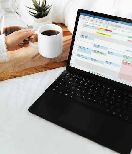 Imagen referente a administracion de reservas en un computador